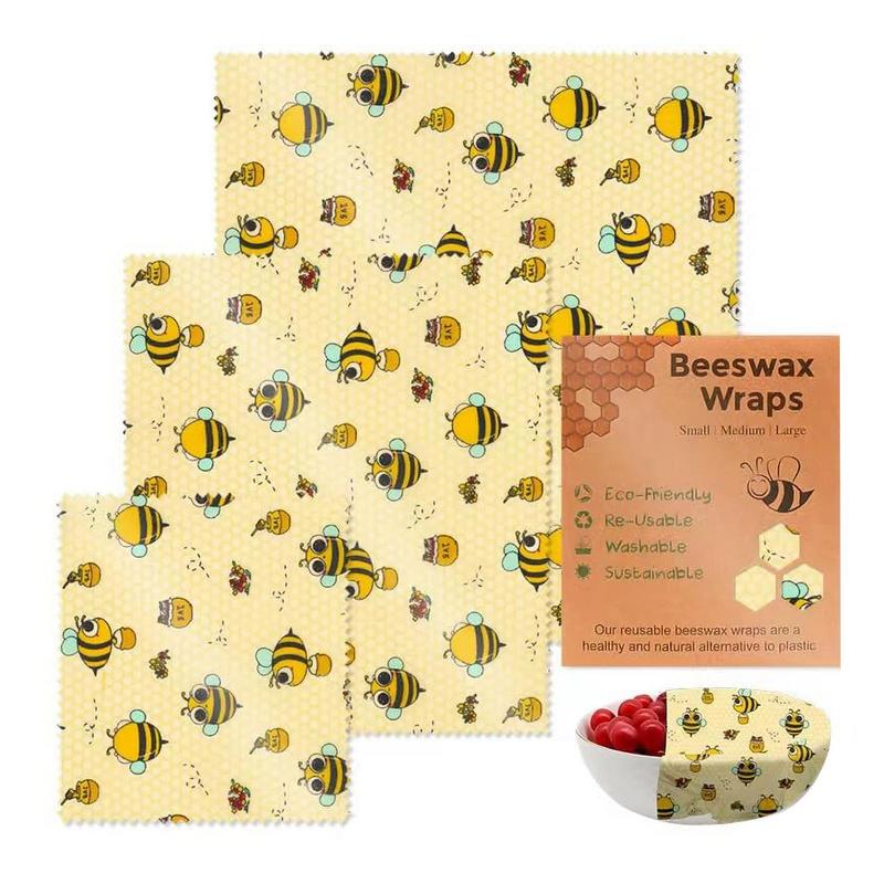 Tissu de conservation des alim - Beeswax Wrap Reusable avis et prix