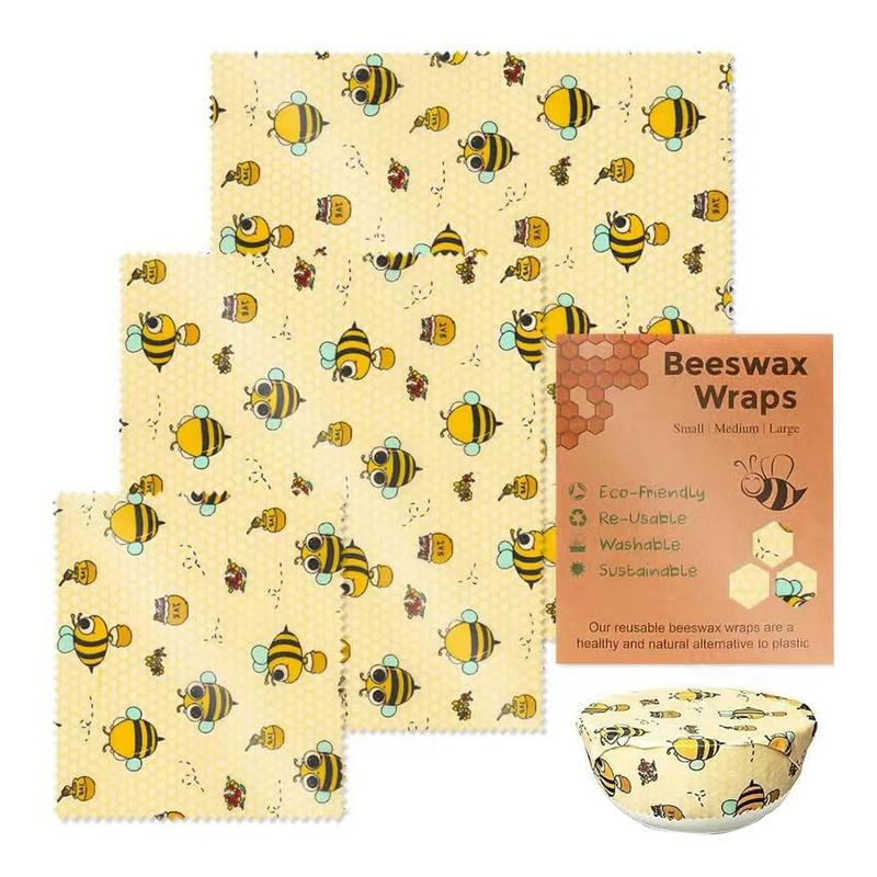 Tissu de conservation des alim - Beeswax Wrap Reusable avis et prix