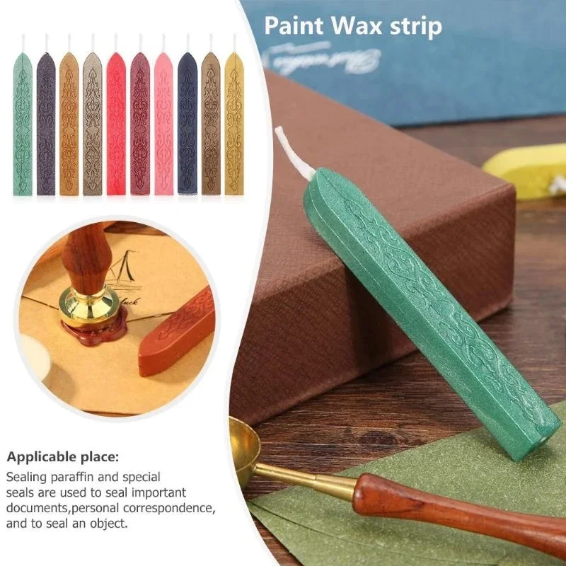 Bâtons de cire à cacheter, 10  - Beeswax Wrap Reusable avis et prix