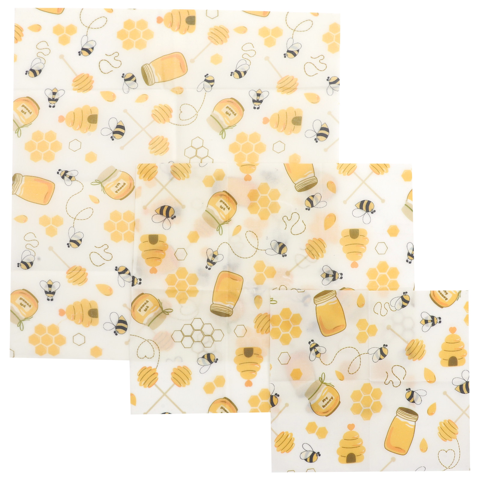 3 pièces d'emballages alimenta - Beeswax Wrap Reusable avis et prix